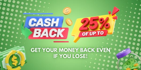 lucky game bonus promotion display